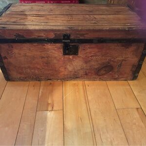 Vintage Wooden Chest